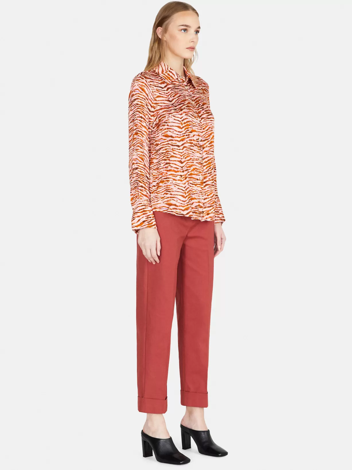 Trousers With Cuffs<Sisley Sale