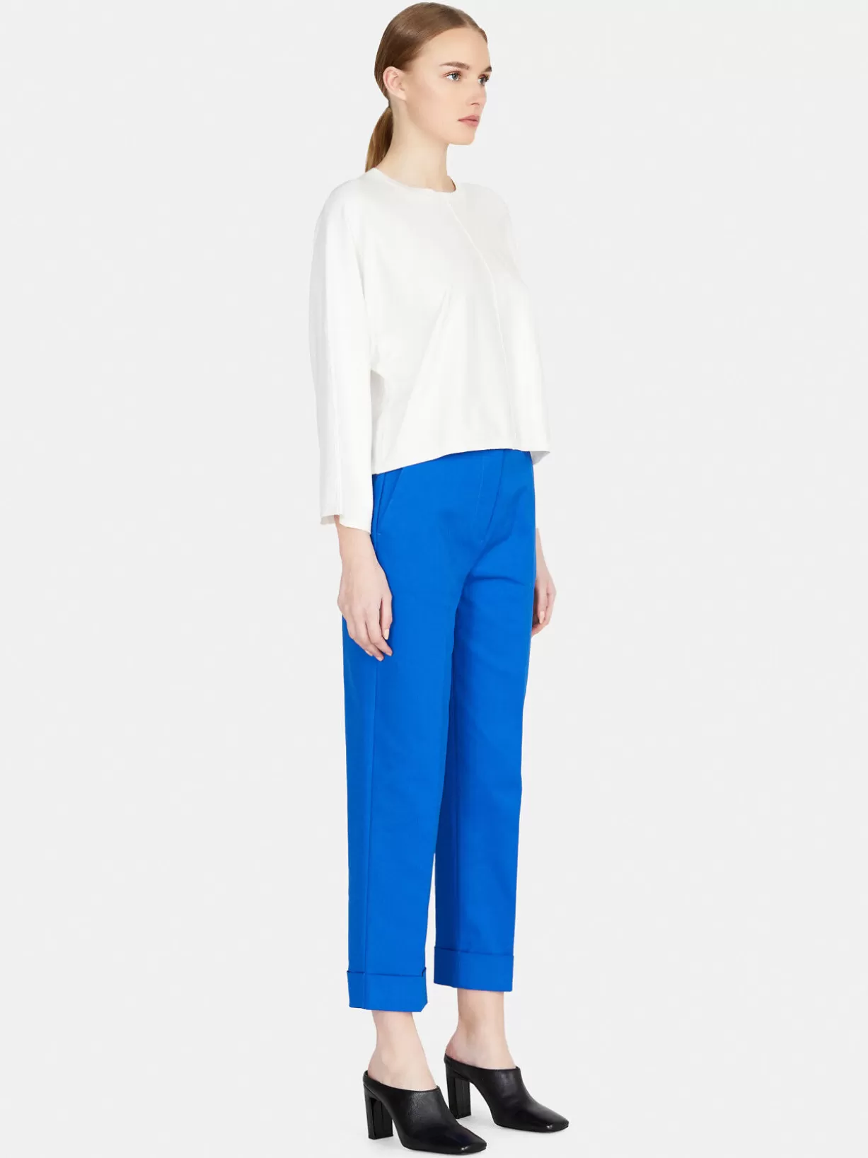 Trousers With Cuffs<Sisley Clearance