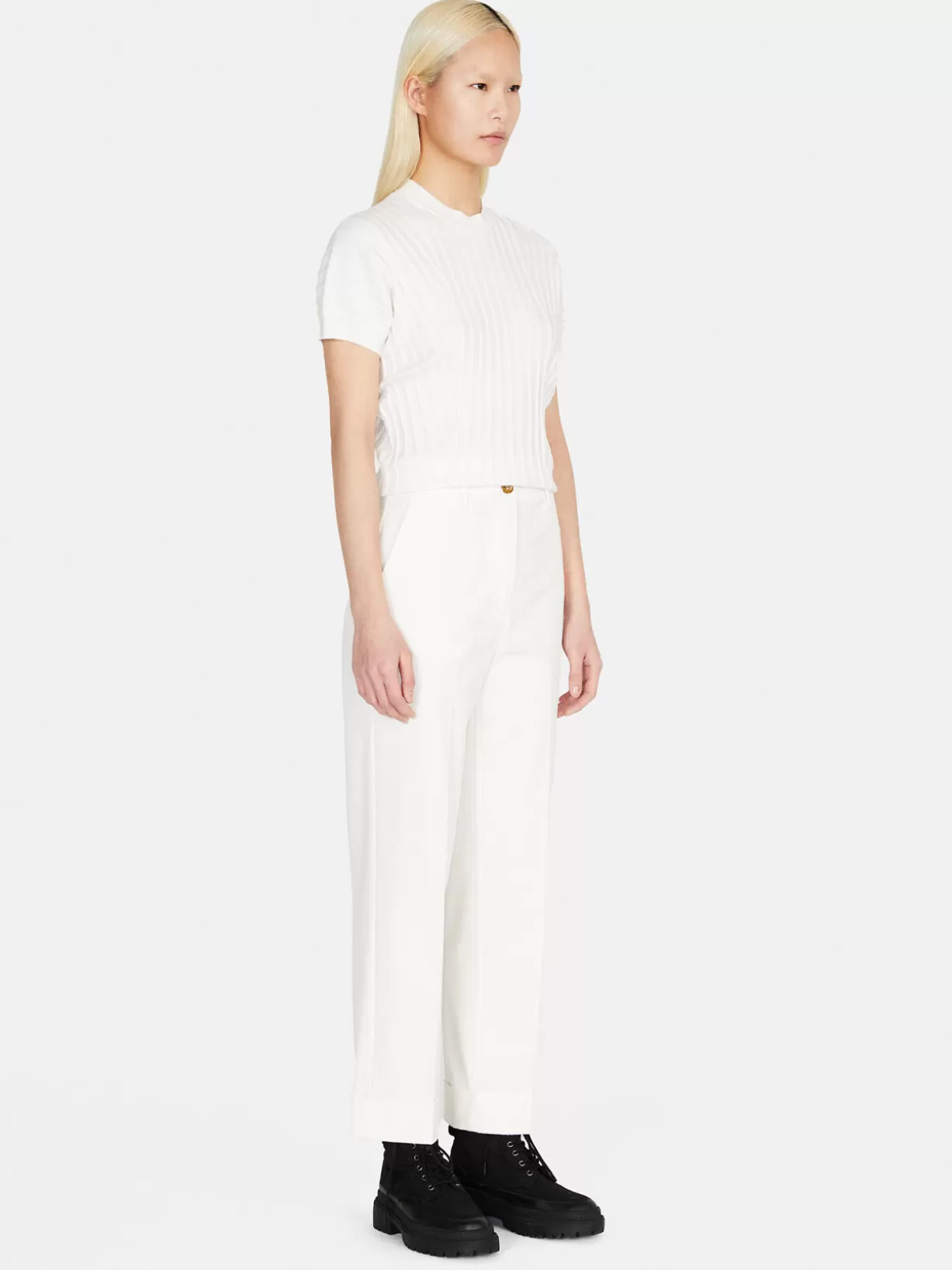 Trousers With Cuffs<Sisley Flash Sale