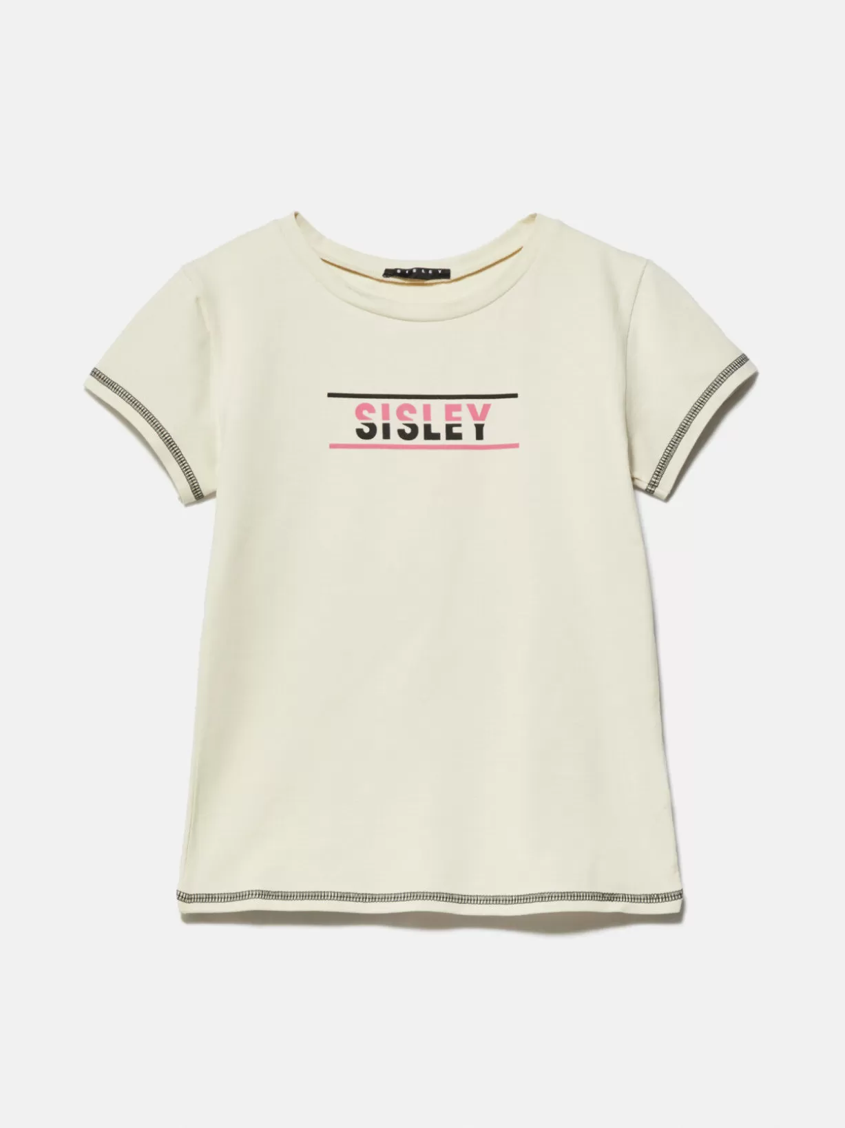 T-Shirt With Logo<Sisley Shop