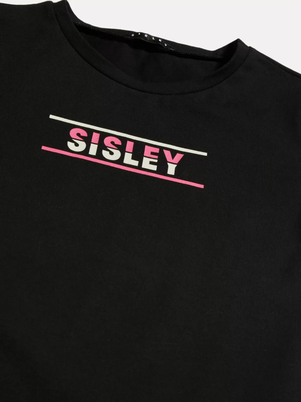 T-Shirt With Logo<Sisley Cheap