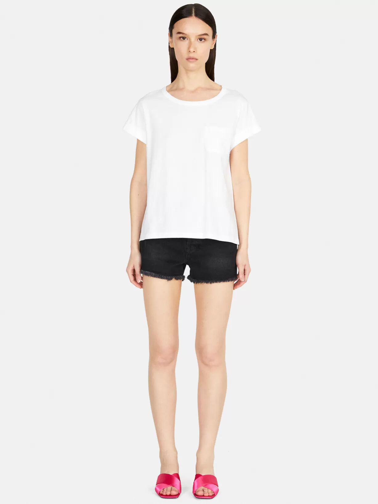 T-Shirt With Pocket<Sisley Hot