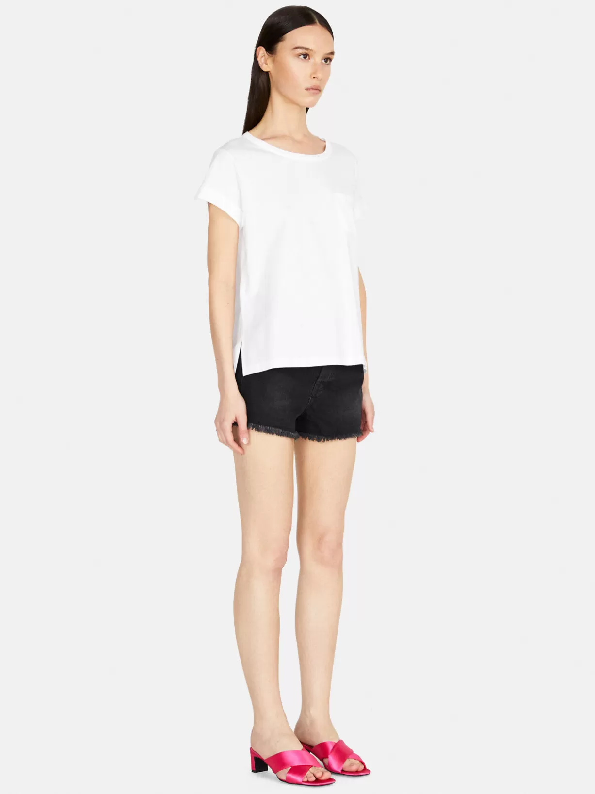 T-Shirt With Pocket<Sisley Hot