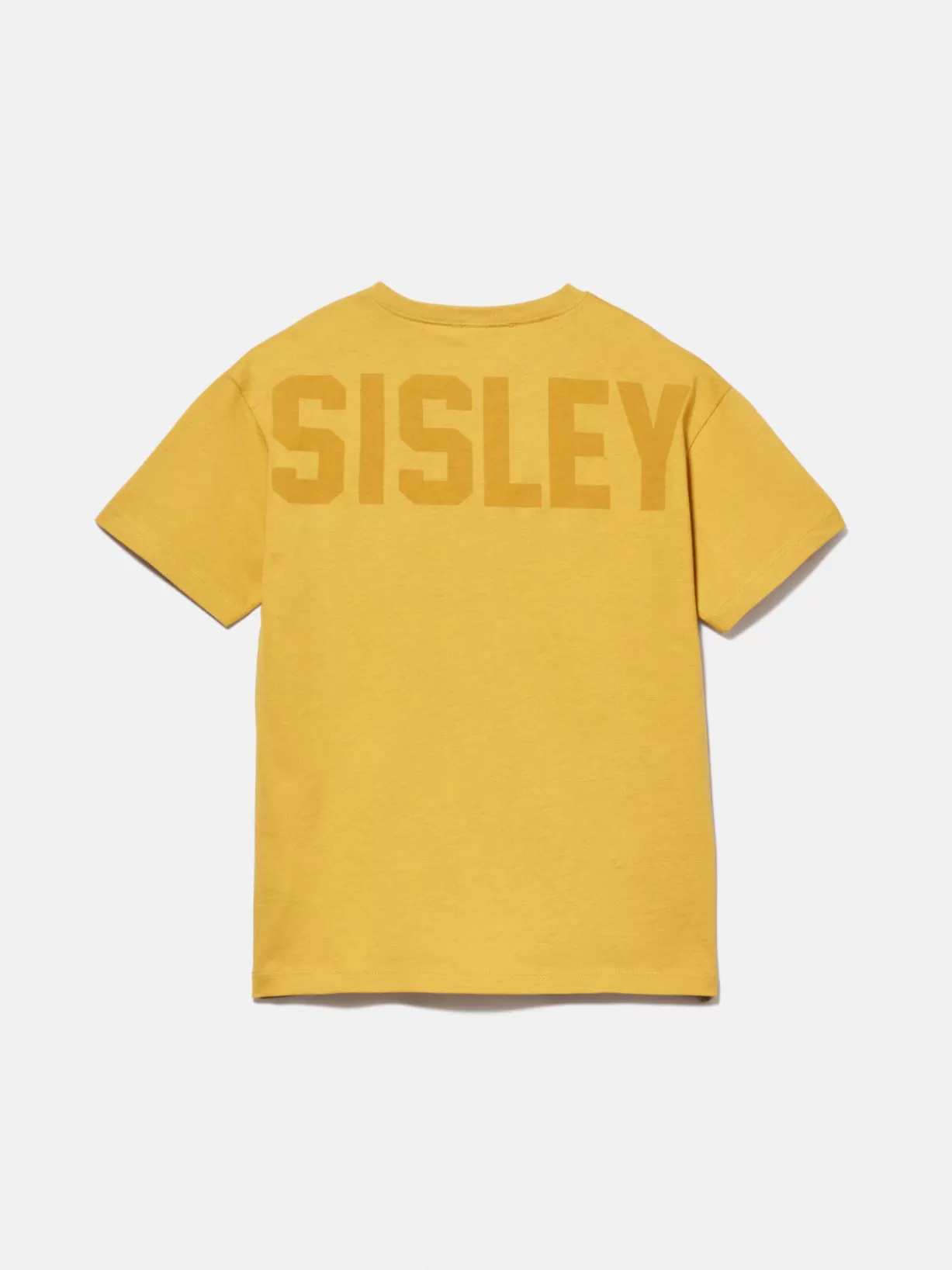 T-Shirt With Pocket And Logo<Sisley Hot