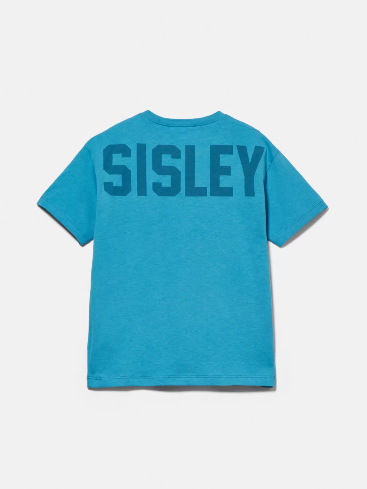 T-Shirt With Pocket And Logo<Sisley Outlet