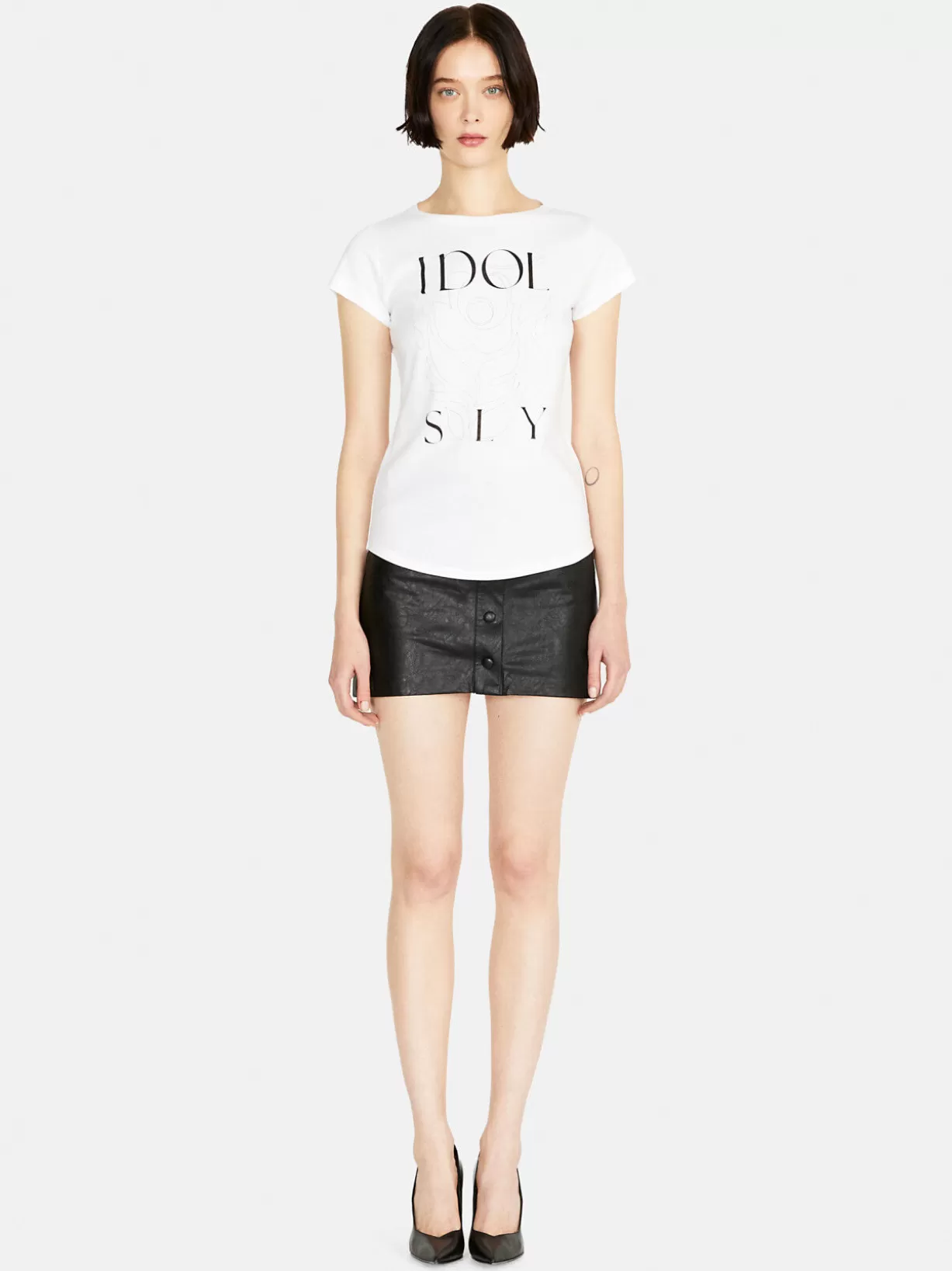 T-Shirt With Print<Sisley Flash Sale