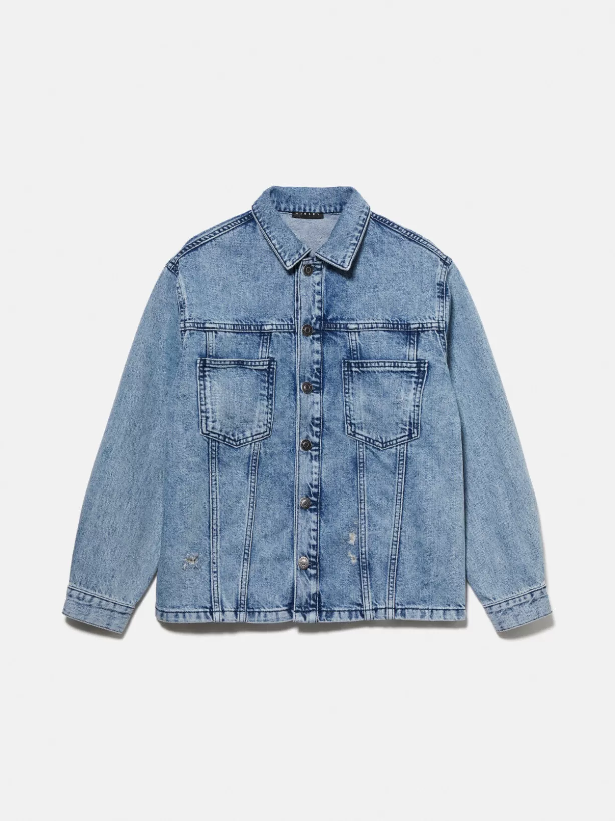 Used Look Jean Jacket<Sisley Online