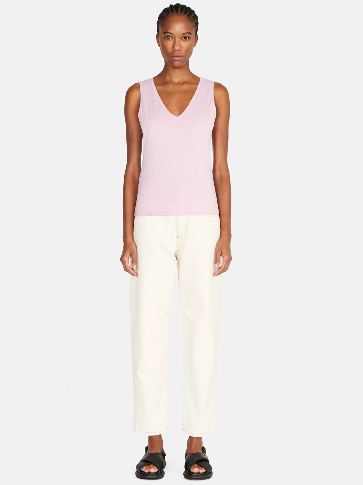 V-Neck Tank Top<Sisley Cheap