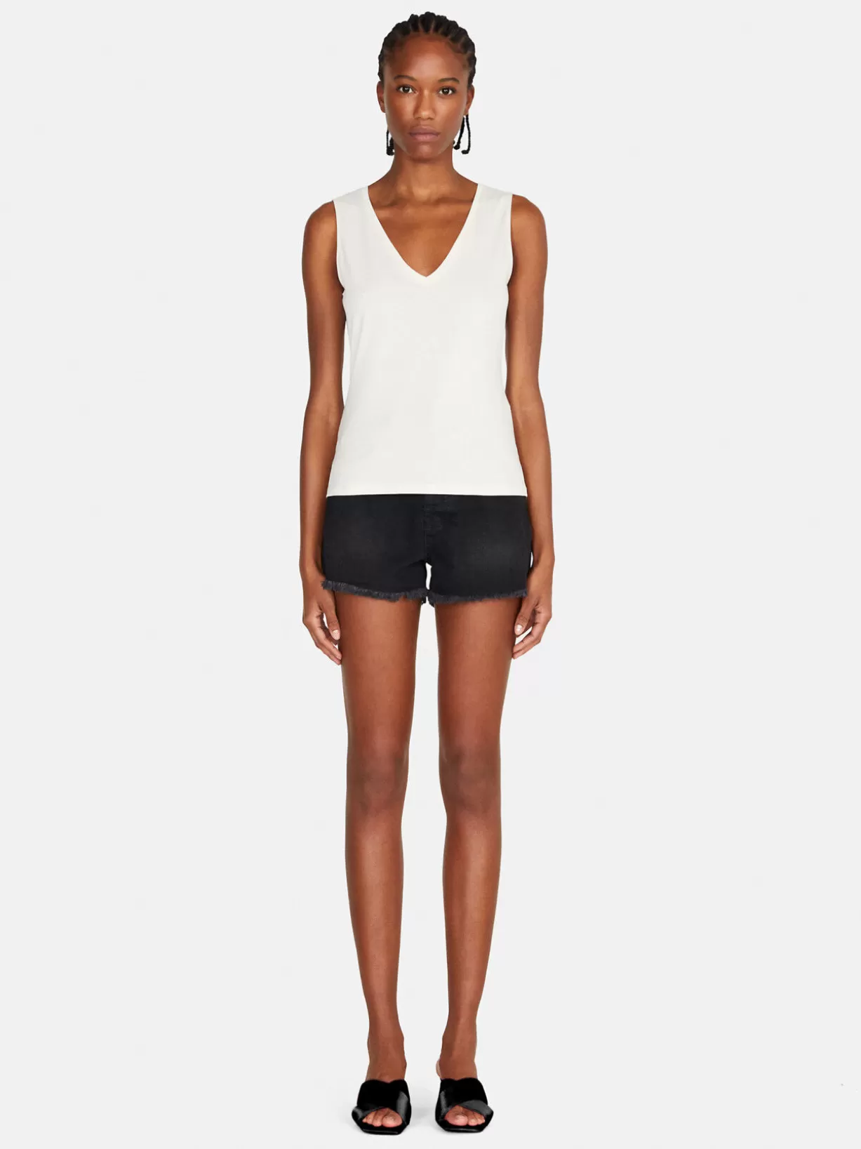 V-Neck Tank Top<Sisley Discount