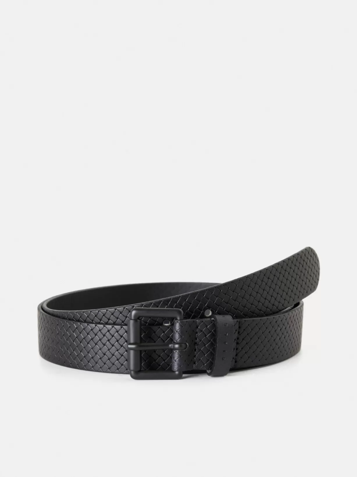 Woven Belt In Leather<Sisley Sale