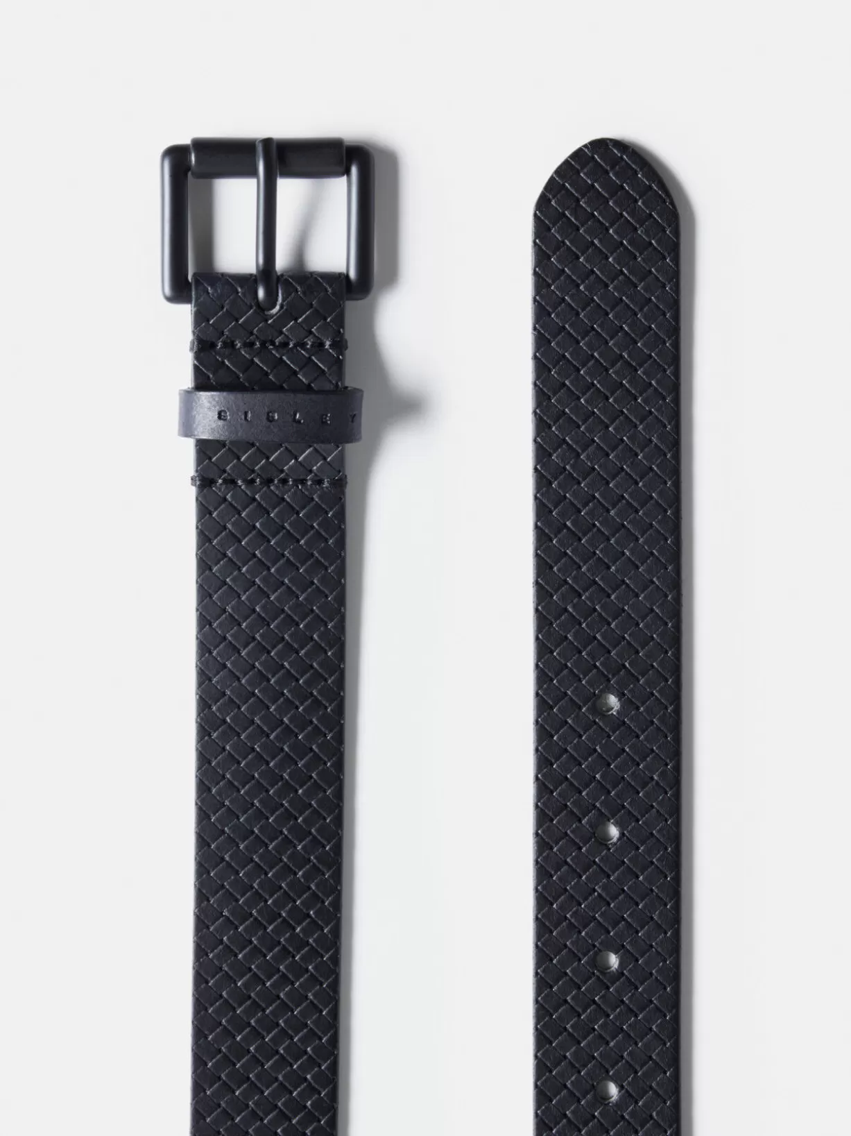 Woven Belt In Leather<Sisley Sale